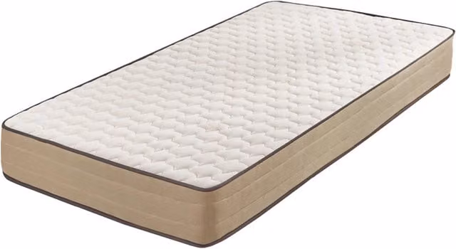 Materasso HR Core Bamboo Care Moonia Bianco, L 80 cm x P 190 cm x H 18 cm