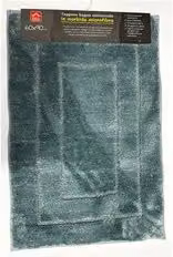 Tappeto da bagno Amicasa FRAME Art 39 verde salvia L 90 cm x P 60 cm