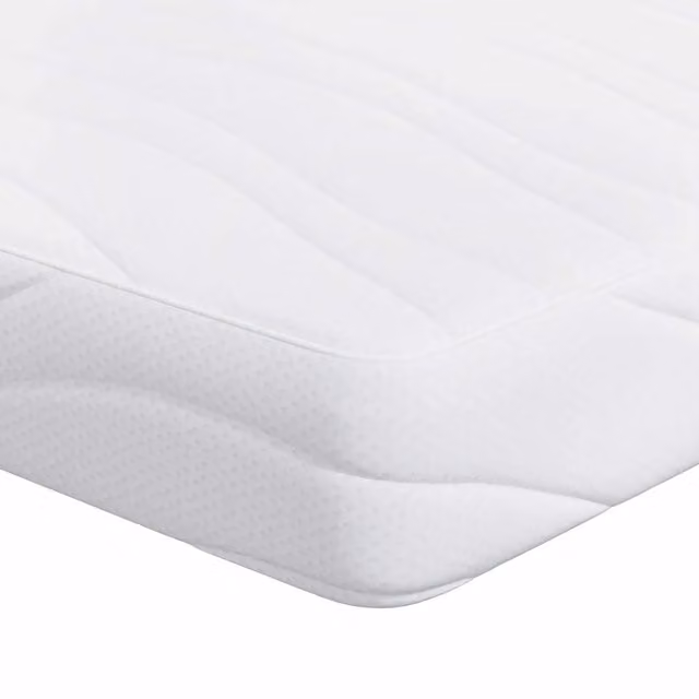 Materasso in gel bianco con tessuto jacquard e regolazione della temperatura L 100 cm x P 200 cm
