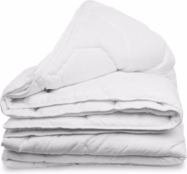 Piumino in fibra sintetica DaunenStep NeoStep 200 bianco anallergico e lavabile a 95°C per adulti