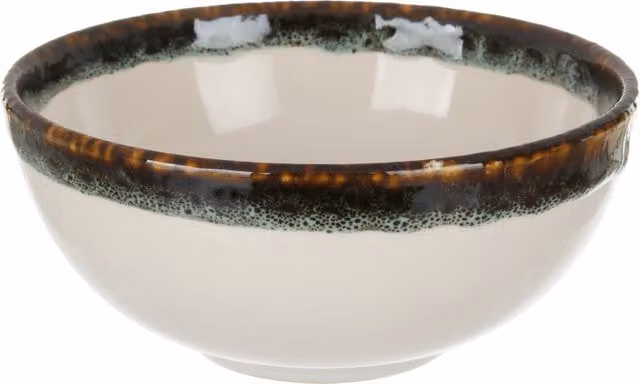 Ciotola per dessert in ceramica effetto acqua Ocean blu, diametro 16 cm