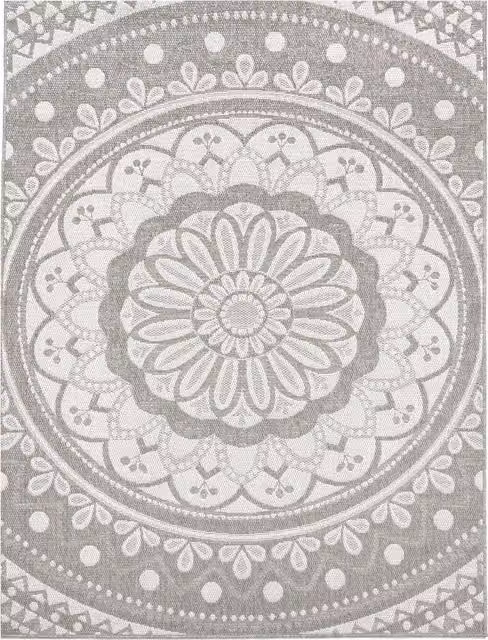 Tappeto per interni ed esterni Breezy grigio L: 280 cm, P: 200 cm