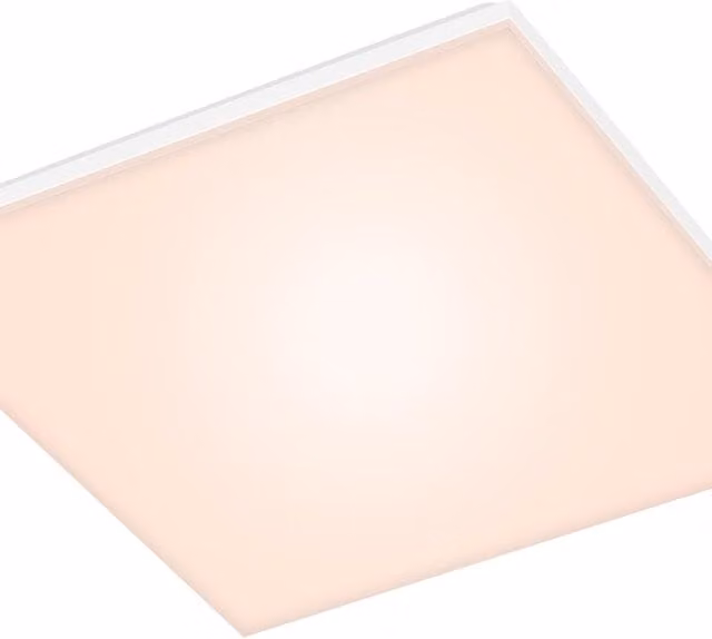 Pannello LED Frameless Briloner Bianco, incasso quadrato, 2800 Lumen, con 3 temperature di colore regolabili e funzione dimmable, L/P: 45 x 45 cm