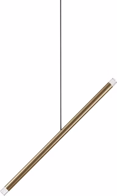 Lodes A-Tube Nano Duo Lampada a Sospensione in Metallo Gold/Brass con Luce LED Warm White