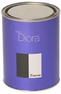Diora Pittura Decorativa Acrilica a Base d'Acqua Colore Rosso 4 l