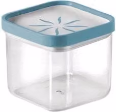 Barattolo in plastica Color Style Azzurro da 800 ml V60129400610