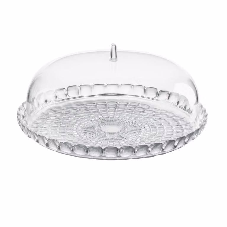 Set Tortiera Guzzini Linea Tiffany Trasparente Diametro: 36 cm, Altezza: 14 cm