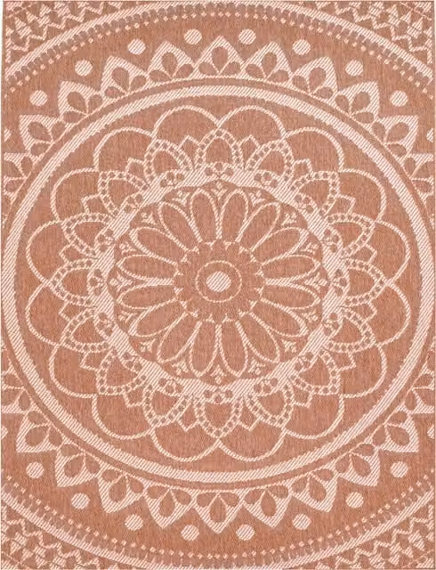Tappeto Breezy arancio per interni ed esterni L: 250 cm, P: 80 cm