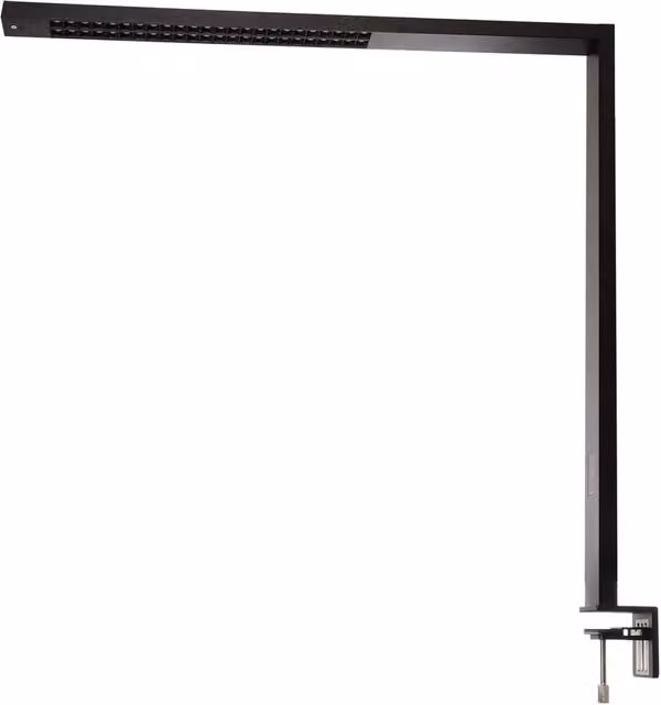 Lampada da tavolo LED DEKO-LIGHT nera con sensore di movimento e funzione dimmerabile per ufficio e studio