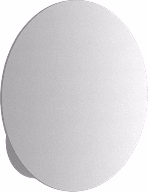 Applique da esterno Lodes Puzzle Round bianca con luce LED orientabile per giardino