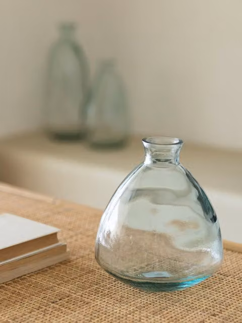 Vaso medio in vetro trasparente Kenay Home