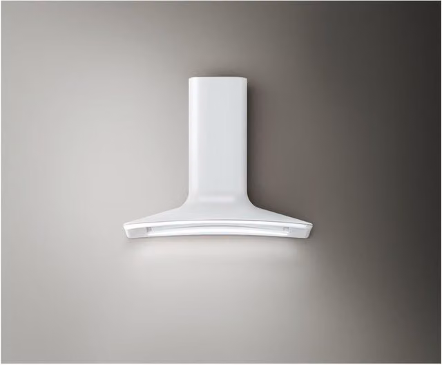 Cappa a parete Elica Sweet White/F/85 in colore bianco con display LED, Larghezza: 85 cm
