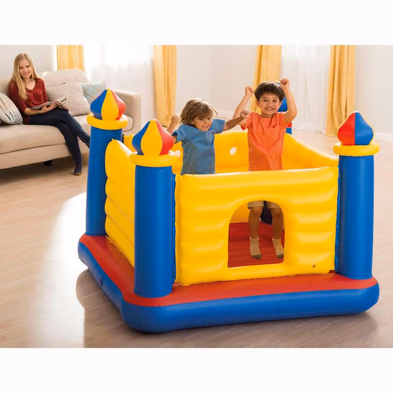 Intex Jump-O-Lene Castello Gonfiabile per Bambini Multicolore in PVC