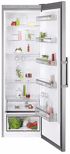 Frigorifero monoporta AEG ORK7M391DX in acciaio inox color argento, capacità netta 389 l, Classe D, L/P/H: 59,5 x 65 x 186 cm