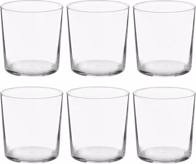 Set di 6 bicchieri per acqua Pasabahce Roma trasparenti da 360 ml