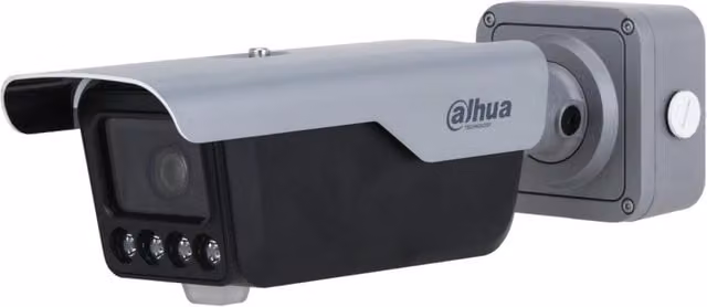 Telecamera di sorveglianza Dahua ITC413-PW4D-IZ3 con rilevamento targhe ANPR fino a 120 km/h, colore grigio