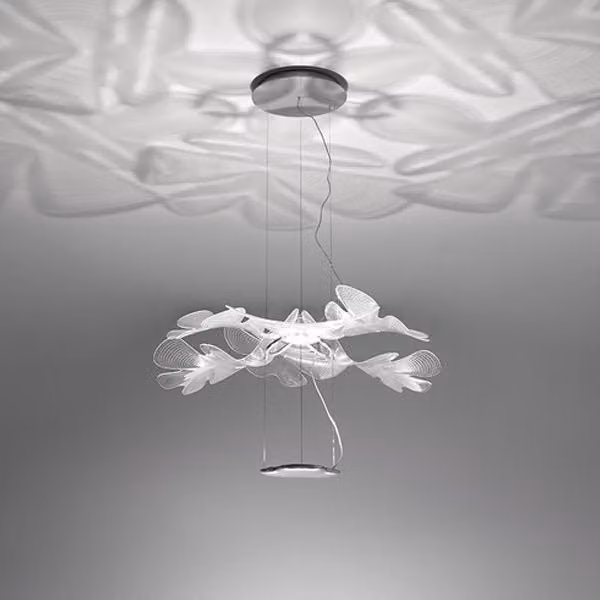 Artemide Chlorophilia Lampada a Sospensione Moderna con LED Bianco e Trasparente