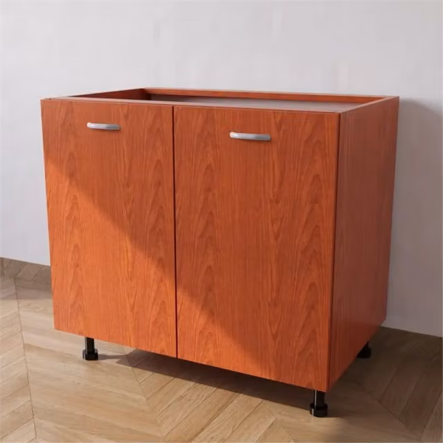 Calandrelli Base Lavello Moderno con 2 Ante in Legno Marrone L: 80 cm, P: 55,5 cm, H: 72 cm