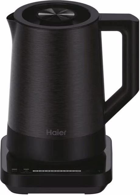 Bollitore Elettrico Haier HKE5A 011 I-Master Serie 5 Nero, 1,7 l, 2200 W, con Controllo WiFi e App, 7 Temperature e Funzione Keep Warm