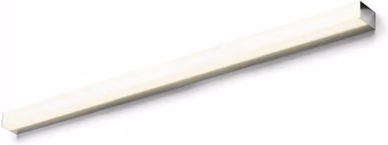 Applique da parete per bagno LEVIA 90 in cromo con tecnologia LED 18W, luce calda 3000K e protezione IP44
