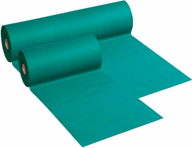 Passatoia in moquette verde EMMEVI antiscivolo in polipropilene L: 200 cm, P: 1500 cm