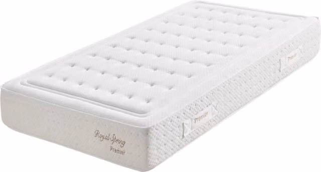 Materasso viscoelastico Royal Spring Premier HR 30 Moonia colore bianco L 90 cm x P 190 cm