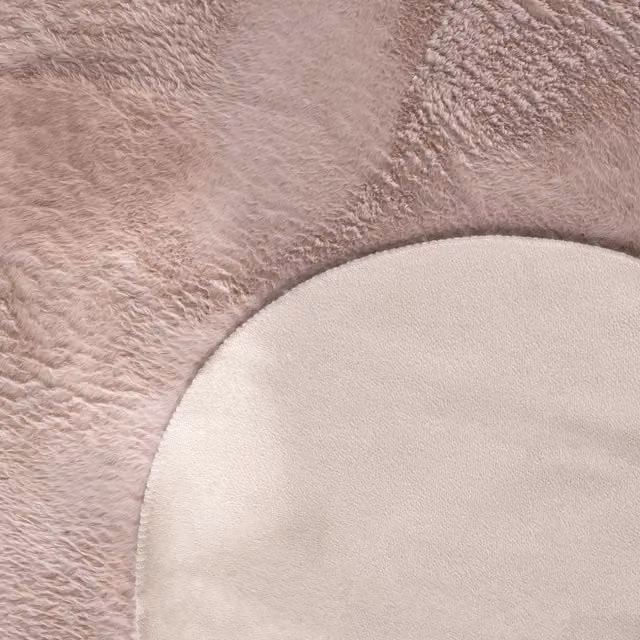 Tappeto in pelliccia sintetica Pelsa rosa L 70 cm x P 200 cm