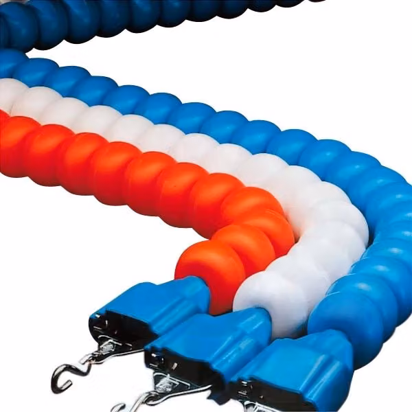 Corsia Galleggiante Astralpool Multicolore Arancione e Bianca Lunghezza: 25 m