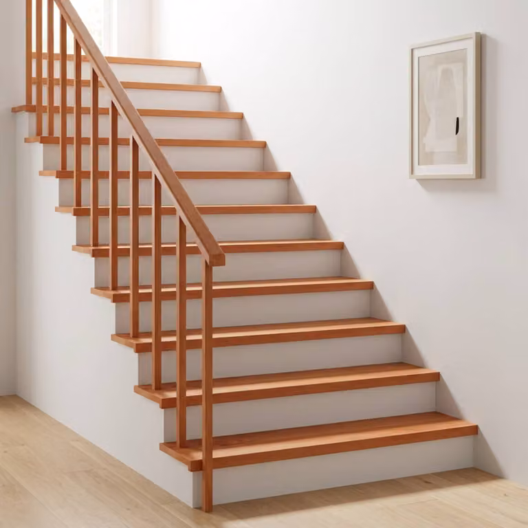 Set di 16 tappeti per scale vidaXL, design moderno e facile manutenzione, colore trasparente, L 120 x P 30 x H 2 cm