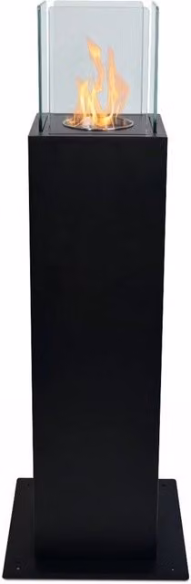 Divina Fire Camino a Bioetanolo da Giardino Capri Nero H: 70 cm