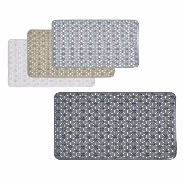 Tappeto da bagno antiscivolo Vestiamo Casa per doccia e vasca, L: 68 cm, P: 37 cm