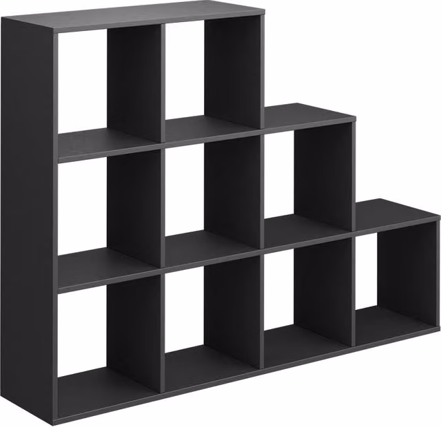 Scaffale a scala Vicco Antracite L: 107.8 cm, H: 142.4 cm, P: 29.0 cm