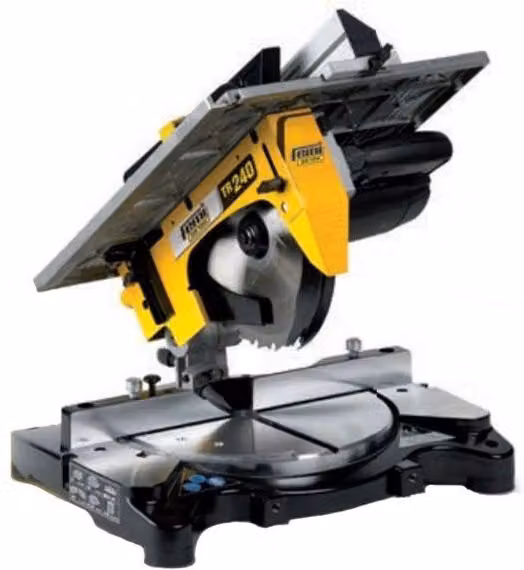Troncatrice Femi TR240 Gialla da Banco