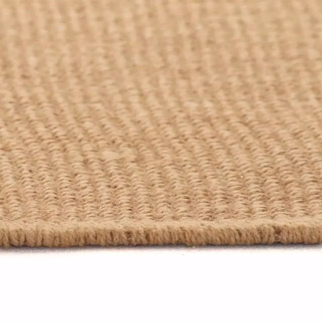 Tappeto in iuta intrecciata beige con base antiscivivente per soggiorno e camera da letto L: 250 cm, P: 180 cm