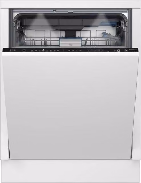 Lavastoviglie da incasso Beko BDIN38552P, 15 coperti, Classe B, 40 dB, 8 programmi, colore Bianco, L: 59,8 cm, H: 81,8 cm, P: 55 cm