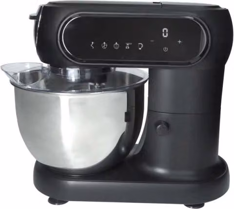 Impastatrice planetaria digitale Brandani in acciaio inox e plastica, colore black