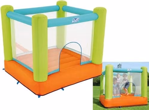 Gonfiabile Playcenter H2OGO Salta e Vola per Bambini Bestway Multicolore L: 350 cm, P: 305 cm, H: 170 cm