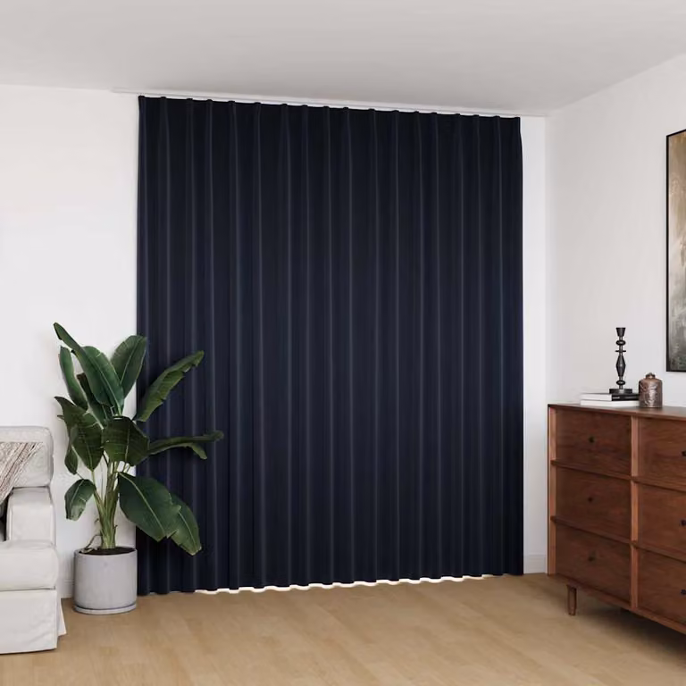 Tenda oscurante vidaXL con ganci, colore antracite, L: 290 cm, H: 245 cm