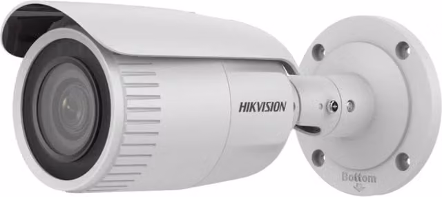 Telecamera IP PoE Bullet Hikvision Varifocale Motozoom da 4 MPX 2.8-12mm Bianca