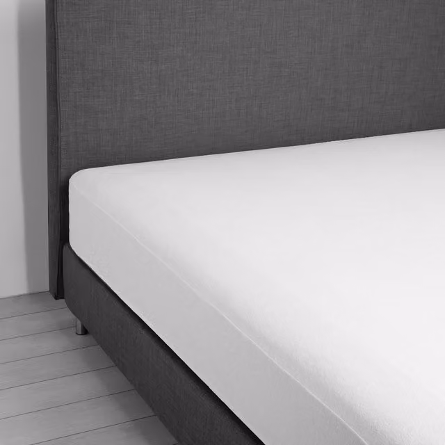 Salvamaterasso DaunenStep Care Soft bianco in spugna lavabile a 60°C