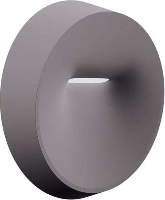 Lodes Chelsie 140 Segnapasso LED da incasso in metallo grigio per esterni e giardini