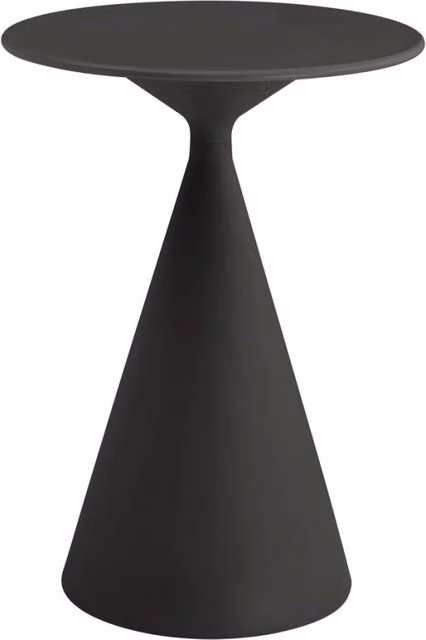 Tavolo da giardino rotondo Habitat Nero ⌀80 cm