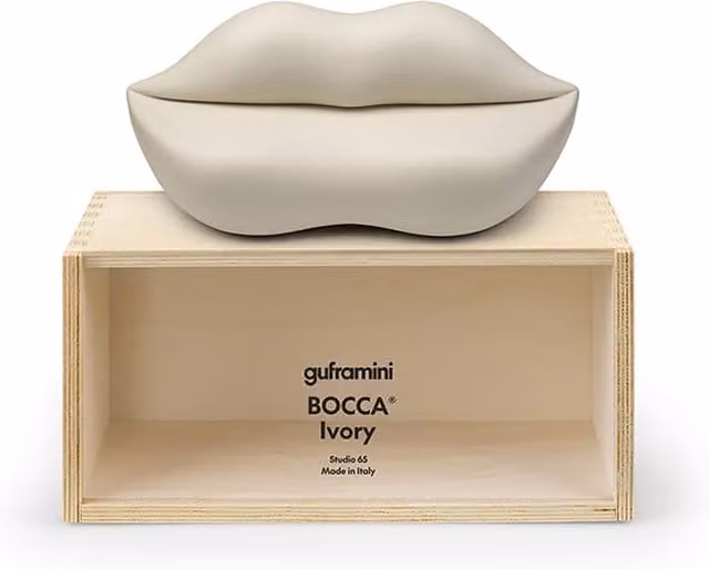 Miniatura Guframini Bocca Gufram colore bianco per tavolo