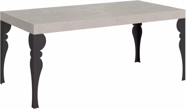 Tavolo allungabile Itamoby Paxon Premium cashmere con gambe antracite L: 180/440 cm, P: 90 cm