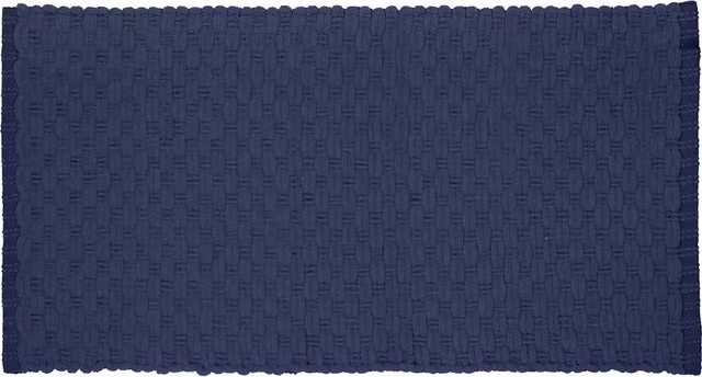Tappeto da bagno in ciniglia KASANOVA blu, L 60 cm x P 110 cm