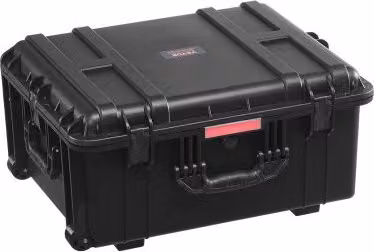 Custodia Rigida Impermeabile VEVOR da 99 L con Ruote Girevoli e Maniglia Retrattile, Protezione IP67 in Plastica, Nero (Grande)