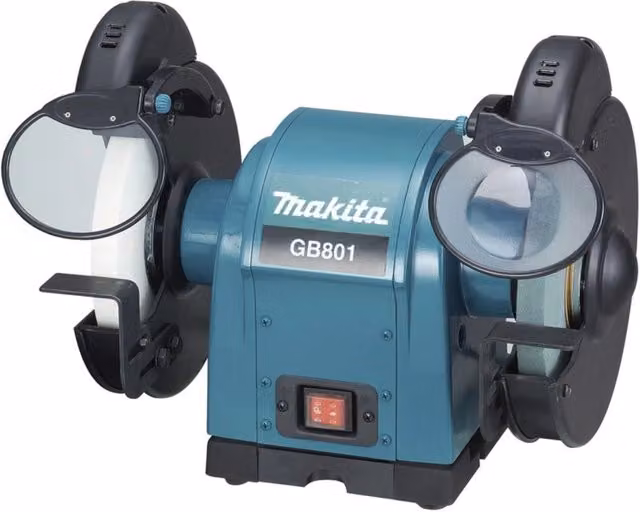 Mola da banco Makita GB801 blu da 550 W