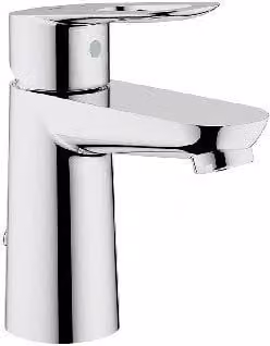 Rubinetto monocomando per lavabo Grohe serie Start Loop cromato con tecnologia risparmio idrico