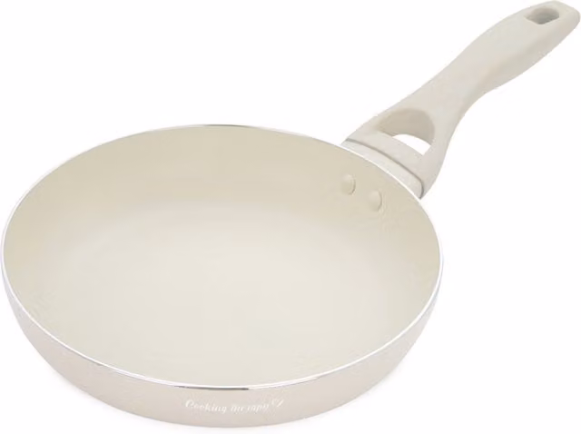 Padella antiaderente Kasanova Cooking Therapy in alluminio colore sabbia, Diametro: 20 cm