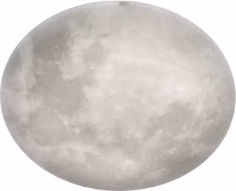 Plafoniera Led Lunar GD Trio di Trio Leuchten, colore bianco, con fasi lunari e telecomando, dimmerabile